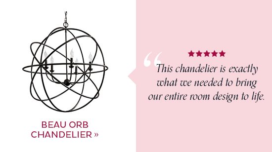 Beau Orb Chandelier