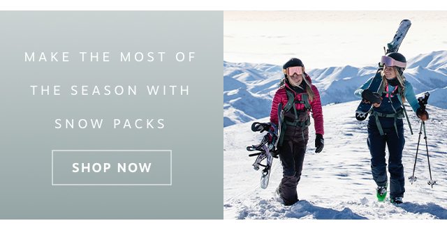 Make the Most of the Season with Snow Packs