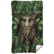 Anne Stokes Oak King Fleece Blanket