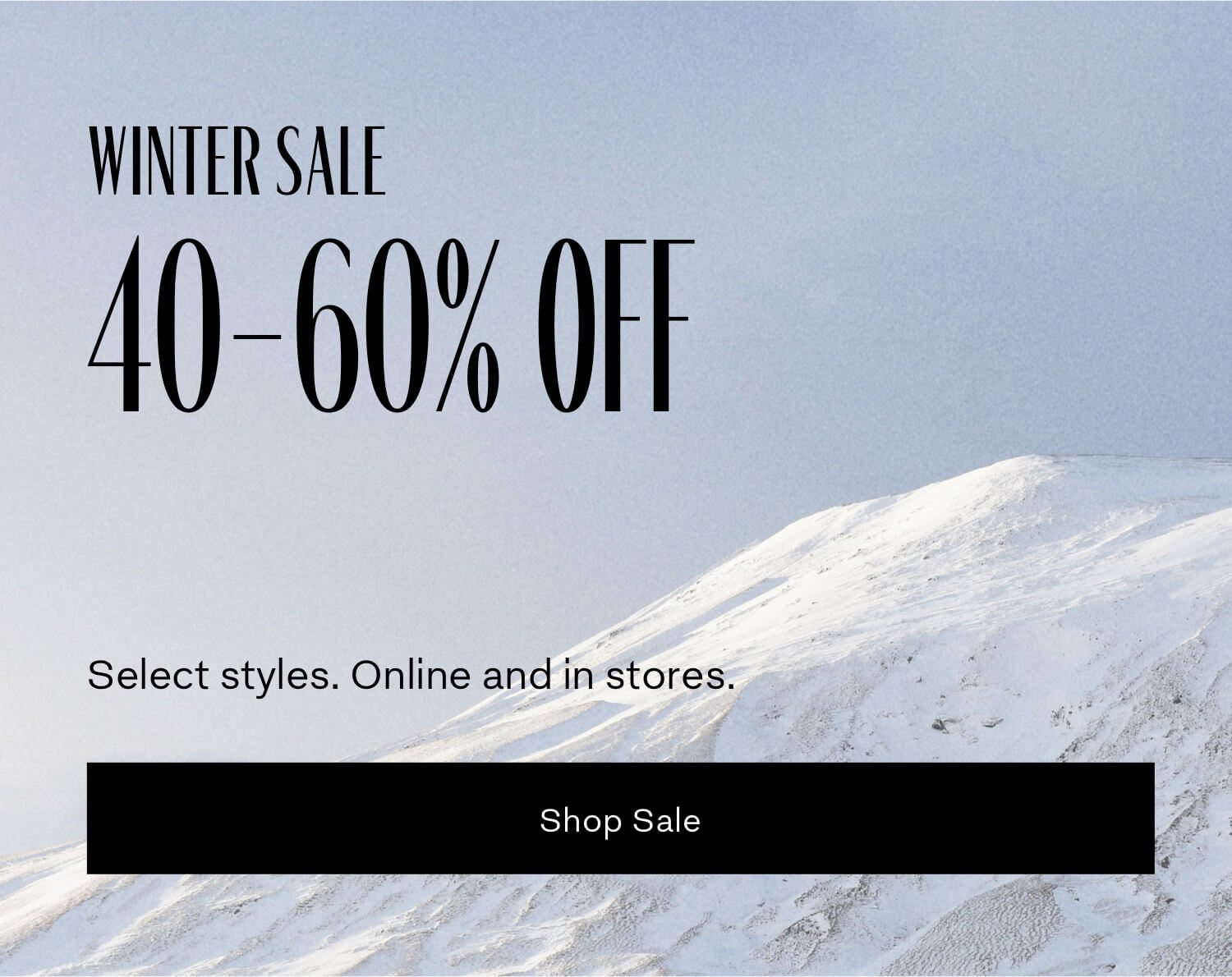 SHOP SALE