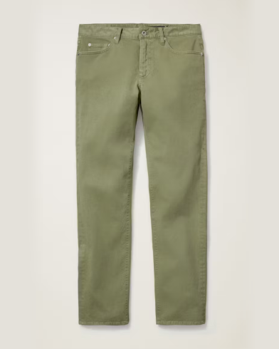 Italian Brushed 5-Pocket Pant