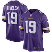 Men's Nike Adam Thielen Purple Minnesota Vikings Game Jersey