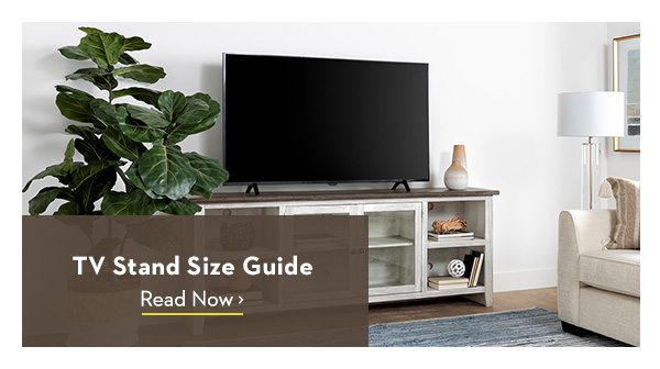 TV Stand Size Guide | Read Now