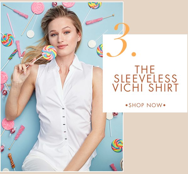 Best Seller - The Sleeveless Vichi Shirt 