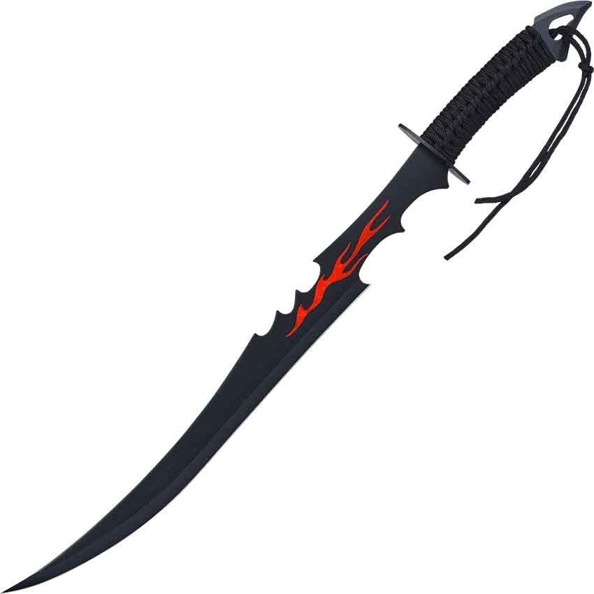 Image of Black Flame Warrior Sword