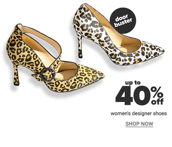 Up to 40% off Women's Designer Shoes - Shop Now