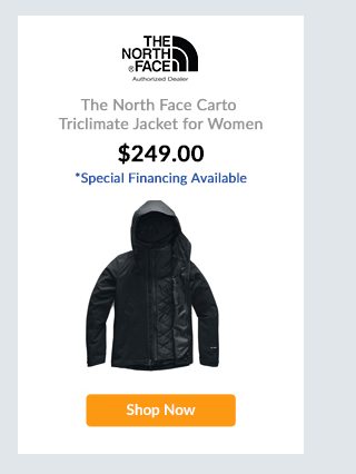 The North Face Carto Triclimate Jacket for Women