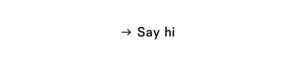 Say hi