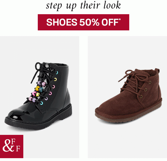 50% off Shoes