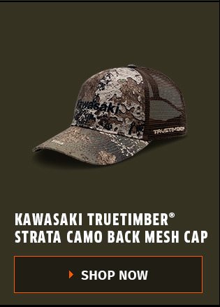 Kawasaki TrueTimber® STRATA Camo Back Mesh Cap