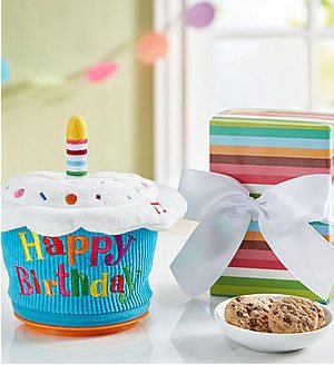 Animated Birthday Cupcake with Cheryl's Cookies SHOP NOW