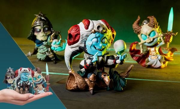 NOW SHIPPING Kier, Relic Ravlatch, & Malavestros: Court-Toons Collectible Set