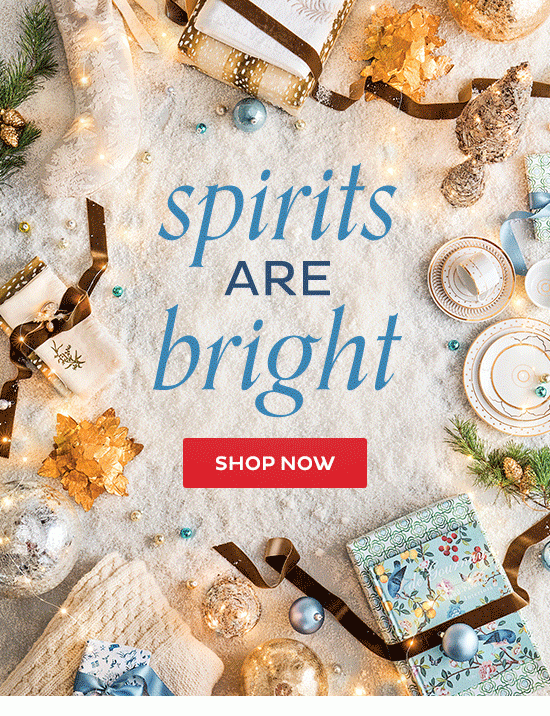 Spirits are bright - Shop Now