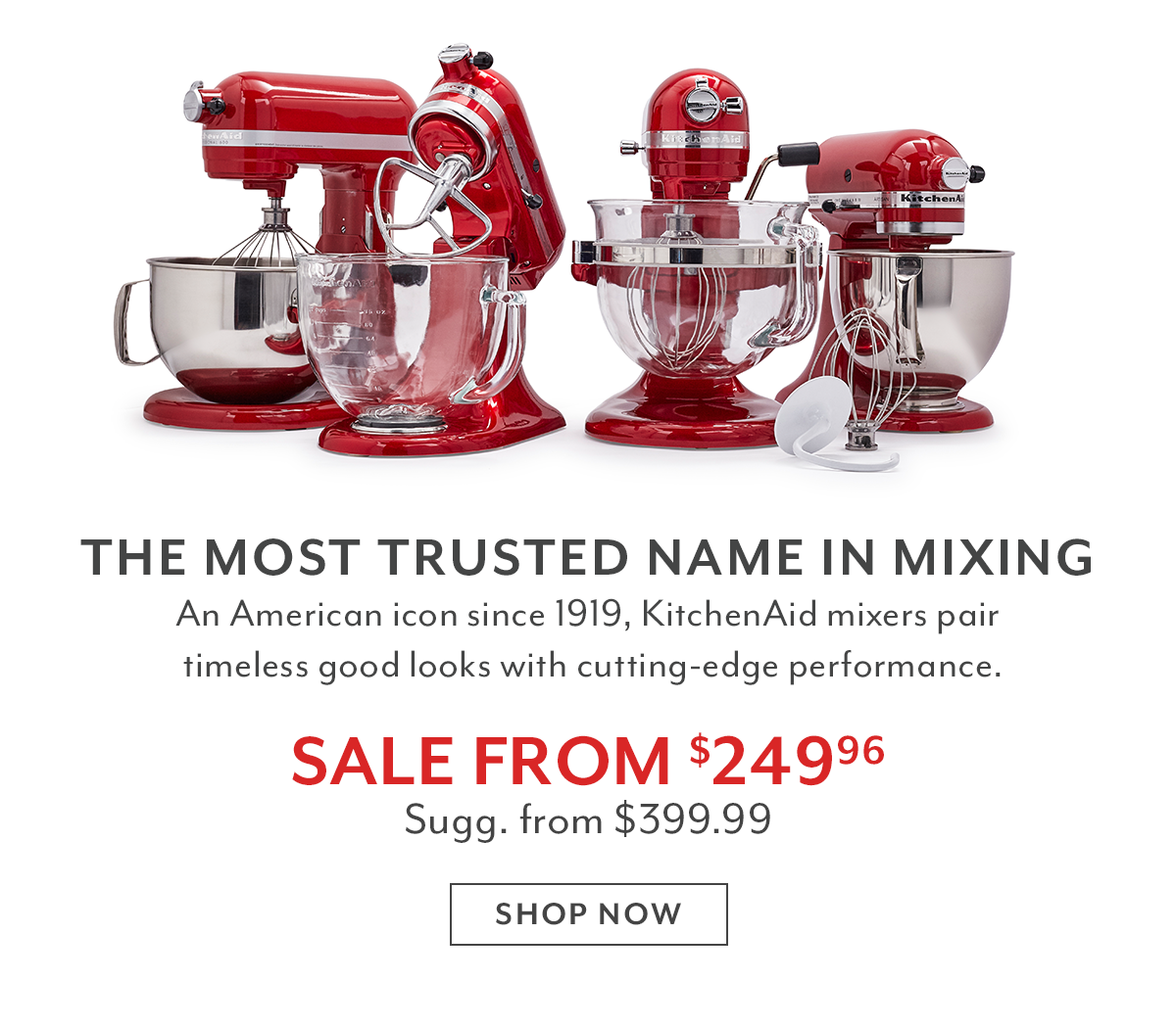 KitchenAid Mixer Sale