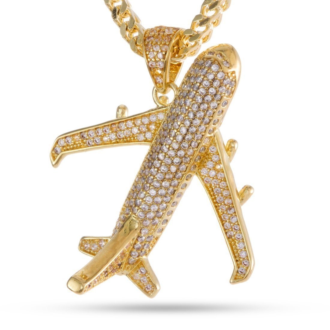 Image of The Airplane Emoji Necklace