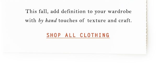 Shop All Clothing