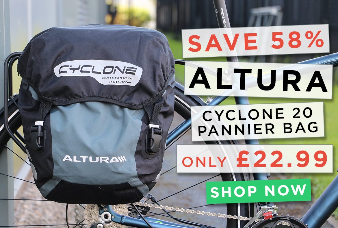 altura cyclone 20 waterproof pannier bag