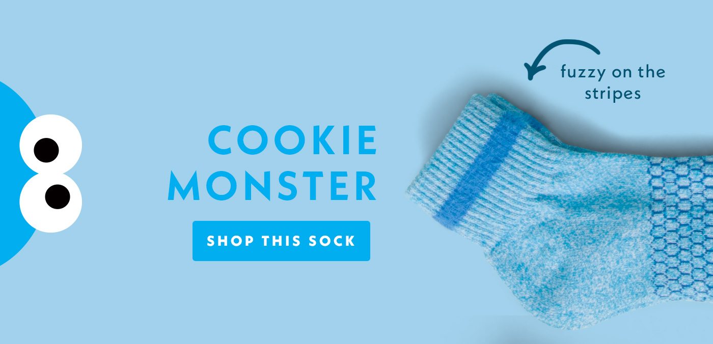 Cookie Monster | Shop this sock