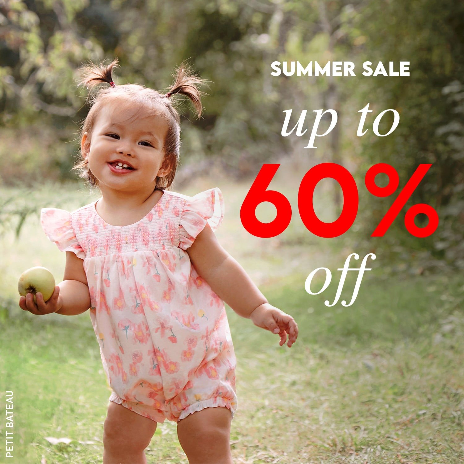UP TO 60% OFF Summer Sale