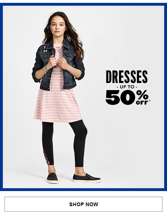 Dresses Up to 50% off