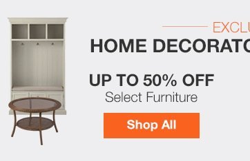 Up to 50% off Select Furniture