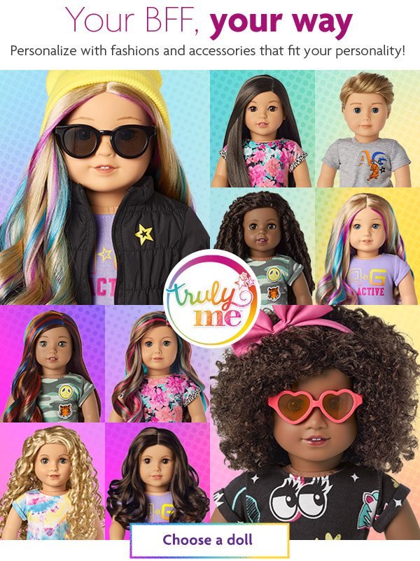H: Your BFF, your way - Choose a doll