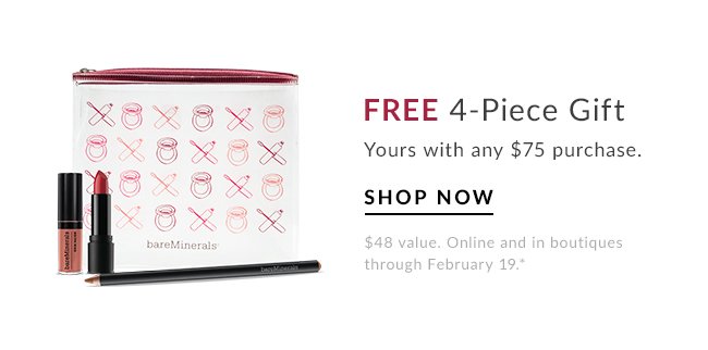 Free 4-piece gift