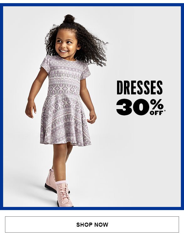 Dresses 30% off