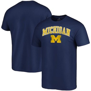 Michigan Wolverines Fanatics Branded Campus T-Shirt - Navy