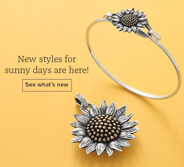 New styles for sunny days are here! See what's new