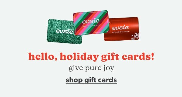 Hello, holiday gift cards! Give pure joy. Shop gift cards.