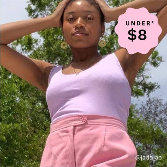 SHOP TEES & TANKS | UNDER* $8