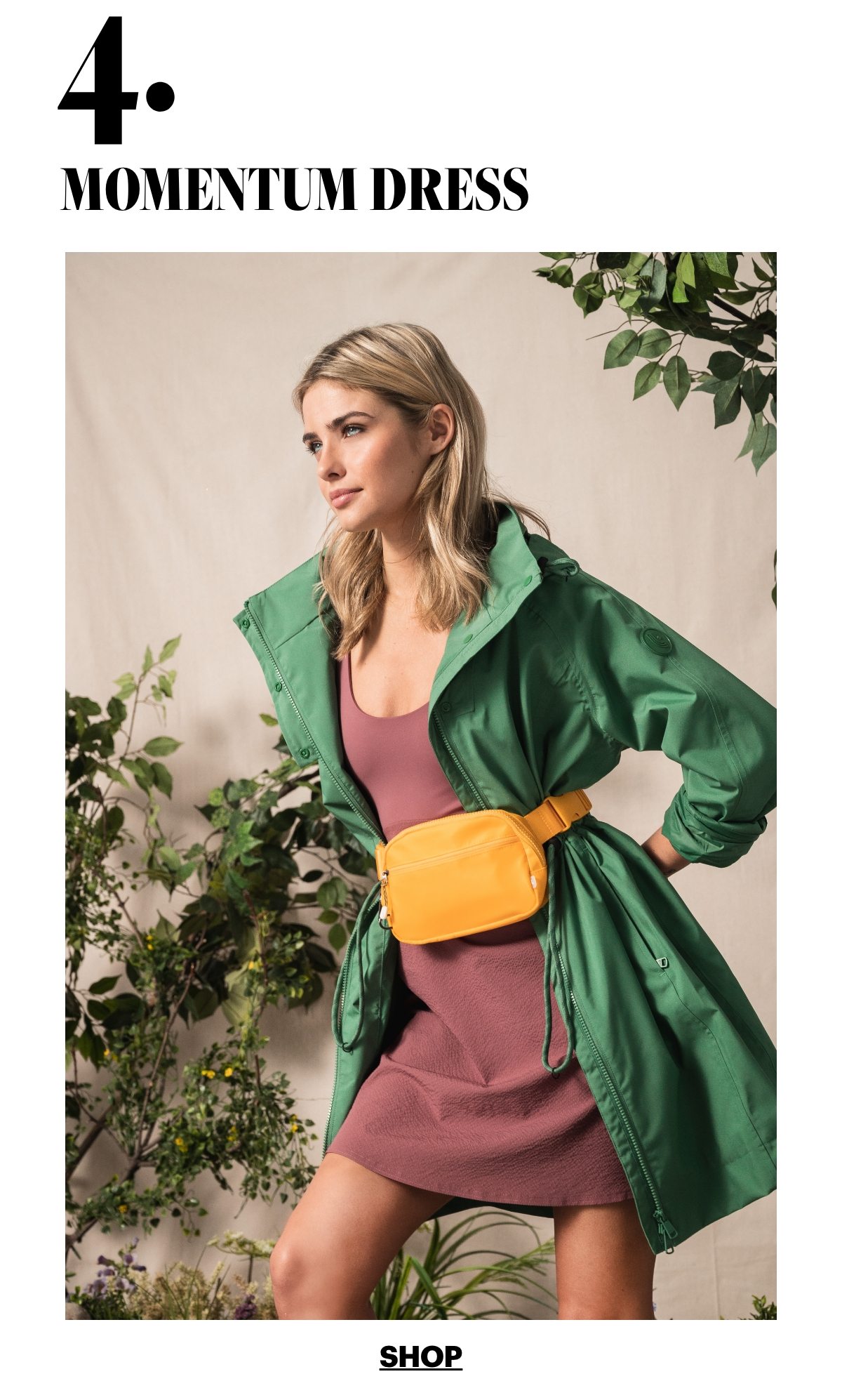 Momentum Dress - Thistle