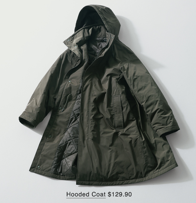 HERO - MEN HOODED COAT