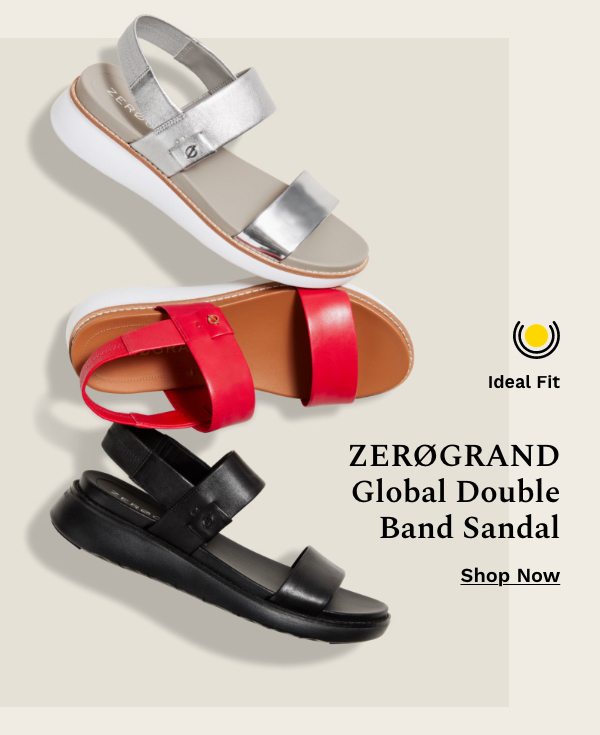 ZERØGRAND Global Double Band Sandal