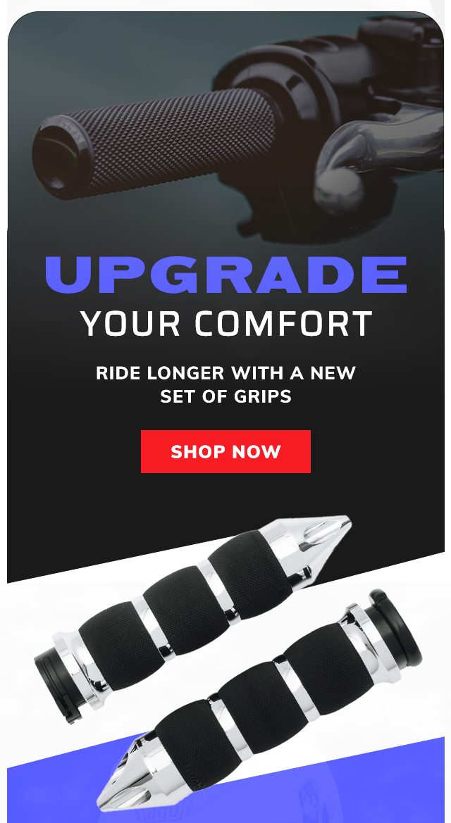 Upgrade Your Comfort with new grips