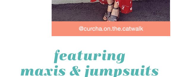 @curcha.on.the.catwalk. Featuring maxis and jumpsuits.