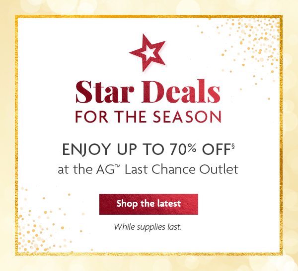 H: Star Deals FOR THE SEASON - Shop the latest
