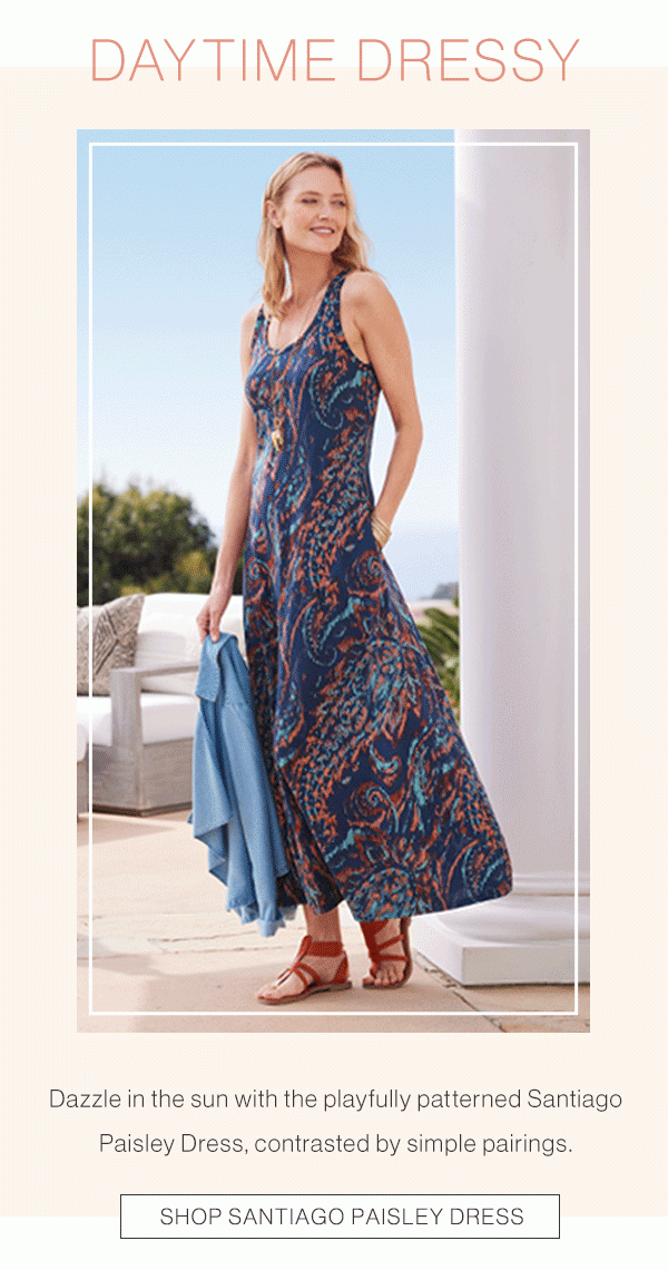 Shop Santiago Paisley Dress