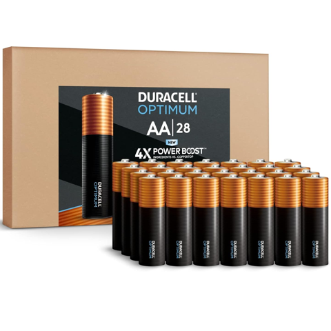 Duracell Optimum AA Batteries (28-Pack)