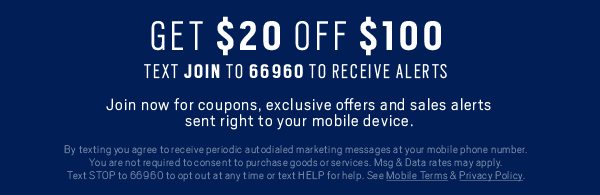 GET $20 OFF $150