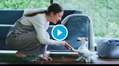 Watch a short video about aibo's capabilities