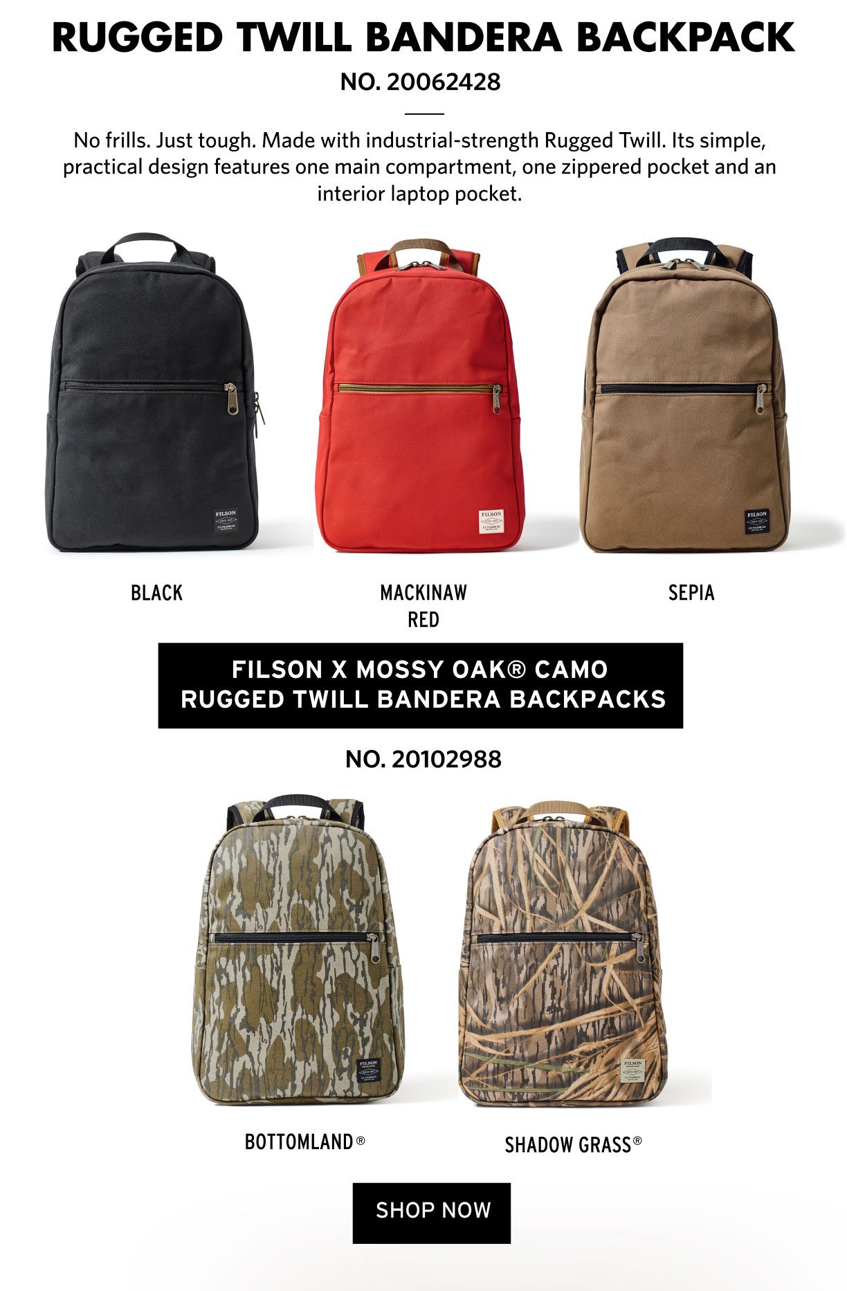 Filson bandera cheap backpack