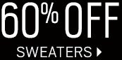 60% off sweaters