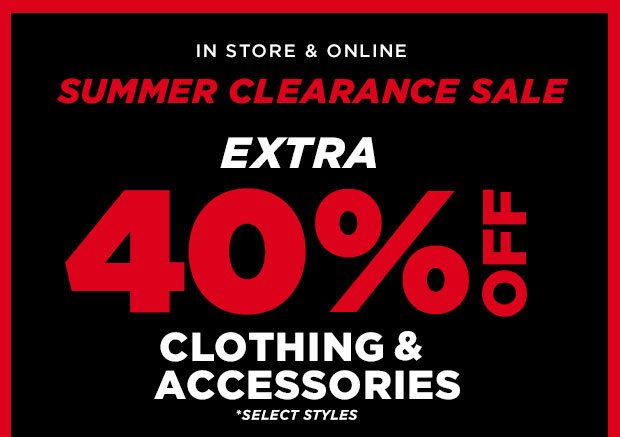 Shop 40% Off Sale