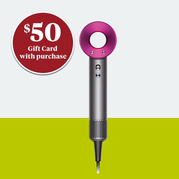 Dyson Supersonic™ Hair Dryer in Iron/Fuchsia ⁃ $50 Gift Card with purchase