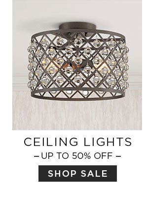 Ceiling Lights - Up To 50% Off - Shop Sale