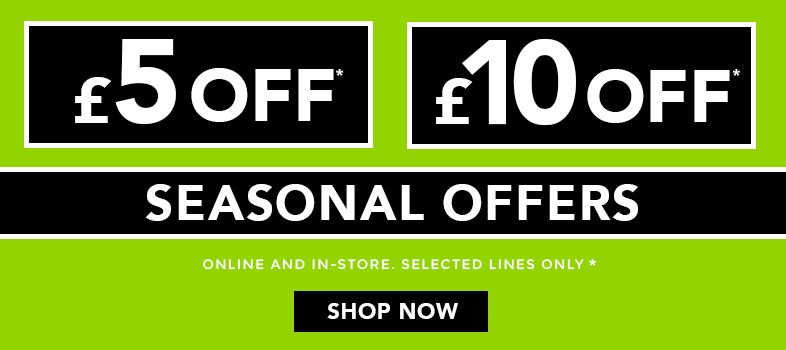 5 off | 10 off Seasonal offers