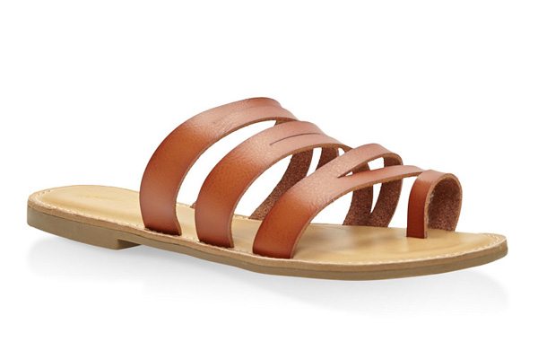 Strappy Toe Ring Sandals