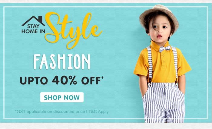 STAY HOME IN STYLE FASHION - UPTO 40% OFF*